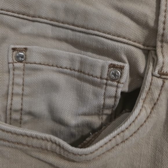 Joseph Ribkoff Taupe Straight Leg Jeans - Picture 5 of 12